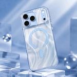 Apple iPhone 18 Pro Max Kılıf M-safe Şarj Özellikli Mutural Glow Desert Serisi Kapak