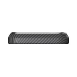 Apple iPhone 18 Pro Max Kılıf M-safe Şarj Özellikli 1500D Aramid Karbon Fiber Pitaka Ultra-Slim Classic Serisi Black-Grey Twill Kapak