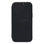 Apple iPhone 18 Pro Max Kılıf M-safe Şarj Özellikli Vegan Deri Tasarımlı Şeffaf Arka Yüzey Kartlıklı Raptic Urban Folio Serisi Kapak