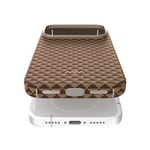 Apple iPhone 18 Pro Max Kılıf M-safe Şarj Özellikli Raptic Aramid Skin Origin Serisi Karbon Kapak