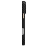 Apple iPhone 18 Pro Max Kılıf M-safe Şarj Özellikli 600D Metal Kamera Çerçeveli Raptic Aramid Fiber Karbon Geotik Serisi Kapak