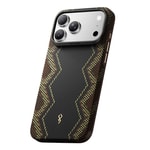 Apple iPhone 18 Pro Max Kılıf M-safe Şarj Özellikli Raptic Aramid Dual Ultra Scepter Serisi Karbon Kapak