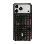 Apple iPhone 18 Pro Max Kılıf M-safe Şarj Özellikli 600D Metal Kamera Çerçeveli Raptic Aramid Fiber Karbon Geotik Serisi Kapak