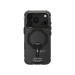 Apple iPhone 18 Pro Max Kılıf M-safe Şarj Özellikli Şeffaf Airbag Tasarımlı Skinarma Saido Mag-Charge Kapak