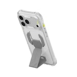 Apple iPhone 18 Pro Max Kılıf M-safe Şarj Özellikli Teknoloji Desenli Skinarma Helio CE Mag Charge Standlı Kapak
