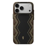 Apple iPhone 18 Pro Max Kılıf M-safe Şarj Özellikli Raptic Aramid Skin Scepter Serisi Karbon Kapak