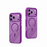 Apple iPhone 18 Pro Max Kılıf M-safe Şarj Özellikli Airbag Tasarımlı Mutural Mist Serisi Kapak