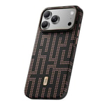 Apple iPhone 18 Pro Max Kılıf M-safe Şarj Özellikli Raptic Aramid Dual Ultra Grid Serisi Karbon Kapak