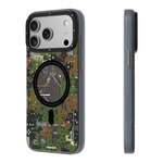 Apple iPhone 18 Pro Max Kılıf M-Safe Şarj Özellikli Youngkit Camouflage Sykell Serisi Kapak