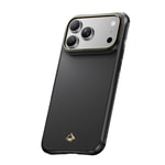 Apple iPhone 18 Pro Max Kılıf M-safe Şarj Özellikli Raptic Aramid Dual Reynis Serisi Karbon Kapak