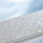 Apple iPhone 18 Pro Max Kılıf M-Safe Şarj Özellikli El İşlemeli Swarovski Taşlı Zore Paris Riva Sert PC Kapak
