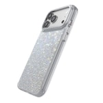 Apple iPhone 18 Pro Max Kılıf M-Safe Şarj Özellikli El İşlemeli Swarovski Taşlı Zore Paris Riva Sert PC Kapak