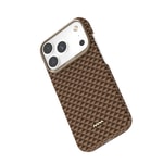 Apple iPhone 18 Pro Max Kılıf M-safe Şarj Özellikli Raptic Aramid Skin Origin Serisi Karbon Kapak