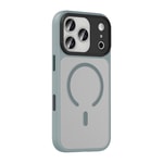 Apple iPhone 18 Pro Max Kılıf Mat Arka Yüzey Wireless Şarj Özellikli Zore Flet M-safe Kapak