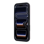 Apple iPhone 18 Pro Max Kılıf Mercedes Benz Orjinal Lisanslı M-safe Şarj Özellikli 3D Metal Logolu Crossed Lines Kapak