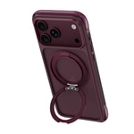 Apple iPhone 18 Pro Max Kılıf Wiwu AG-203 AeroGuard Ultra Serisi M-safe Şarj Özellikli Airbag Tasarımlı Standlı Kapak