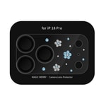 Apple iPhone 18 Pro​ Wiwu Magic Merry Shimmer Serisi Taşlı Kamera Lens Koruyucu