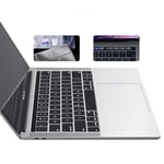 Apple Macbook 13'3 Pro 2020 A2338 Zore Klavye Koruyucu Şeffaf Silikon Ped