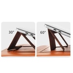 Apple Macbook 16.2' 2021 Wiwu Macbook Skin Pro Portable Stand Kılıf