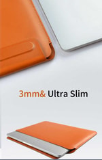Apple Macbook 16.2' 2021 Wiwu Macbook Skin Pro Portable Stand Kılıf