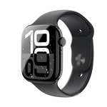 Apple Watch 10 42mm Amazingthing Radix Protective Parmak İzi Bırakmayan HD Ekran Koruyucu Film + Kolay Uygulama Aparatı
