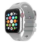 Apple Watch 10 42mm Delikli Tasarım Zore KRD-147 Silikon Kordon