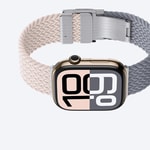 Apple Watch 10 46mm Amazingthing Glamour Blend Hasır Kordon
