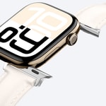Apple Watch 10 46mm Amazingthing Glamour Class Deri Kordon