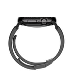 Apple Watch 10 46mm Amazingthing Gleam Fit FullGuard Taşlı Sert PC Kasa ve Ekran Koruyucu