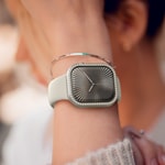 Apple Watch 10 46mm Amazingthing Gleam Fit FullGuard Taşlı Sert PC Kasa ve Ekran Koruyucu