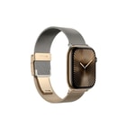 Apple Watch 10 46mm Amazingthing Omni StyleFlip Metal Hasır Kordon