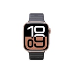 Apple Watch 10 46mm Amazingthing SilqLock Silikon Kordon Strap Kayış