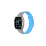 Apple Watch 10 46mm Amazingthing Smoothie Sport Magnetik Tak Çıkar Silikon Strap Kayış