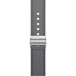 Apple Watch 38mm Amazingthing Titan Swift Deri Dokulu Silikon Kordon