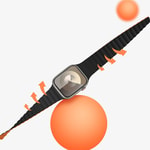 Apple Watch 38mm Benks Magnetik Tak Çıkar Silikon Strap Kayış