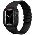 Apple Watch 38mm Zore KRD-142 Airbag Tasarımlı Kasa Koruyuculu Silikon Kordon