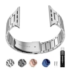 Apple Watch 40mm Wiwu Ultra Thin Steel Belt Three Beads Metal Kordon