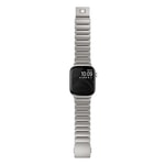 Apple Watch 42mm Zore KRD-152 Titanyum Silikon Kordon