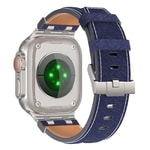 Apple Watch 42mm Zore KRD-153 Kot Kumaş Tasarımlı Kordon