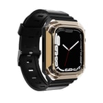 Apple Watch 42mm Zore KRD-88 Sert PC Kasa Koruyuculu Silikon Kordon