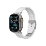 Apple Watch 44mm Amazingthing Titan Chrono Silikon Kordon