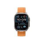 Apple Watch 44mm Amazingthing Titan Chrono Silikon Kordon