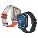 Apple Watch 44mm Benks Vintage Genuine Leather Serisi Deri Kordon Strap Kayış