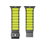 Apple Watch 44mm Zore KRD-152 Titanyum Silikon Kordon