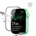 Apple Watch 44mm Zore PMMA Silikon Body Saat Ekran Koruyucu