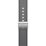 Apple Watch 7 41mm Amazingthing Titan Swift Deri Dokulu Silikon Kordon