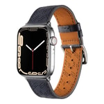 ​​​Apple Watch 7 45mm KRD-76 PU Deri Kordon Strap Kayış