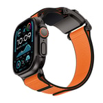 Apple Watch 7 45mm Mohseven iWatch Mecha Sport Hasır Kordon