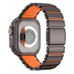 Apple Watch 7 45mm Mohseven iWatch Titancore No.2 Çelik Kordon