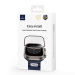 Apple Watch 7 45mm Wiwu Wi-JD106 Easy Install Akıllı Saat Temperli Cam Ekran Koruyucu